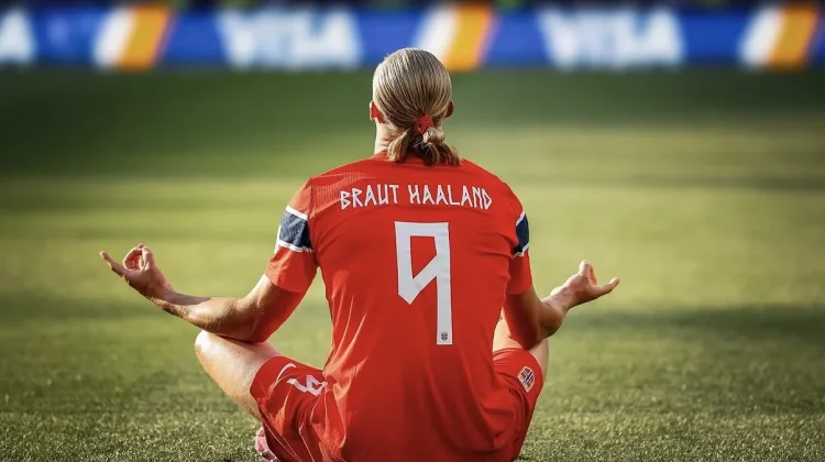 Mengapa Haaland Pakai Nama Braut di Piala Dunia?