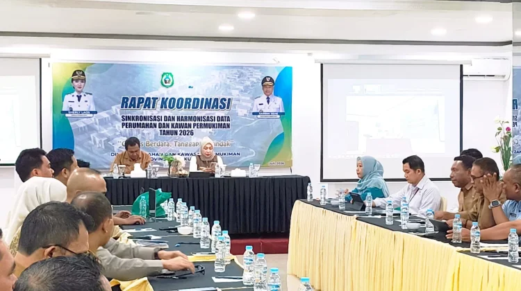 Gubernur Sherly Dorong Satu Data Perumahan Percepat Pembangunan Tepat Sasaran