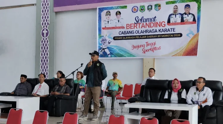 Atlet Karate POPDA XII Malut Didorong Junjung Sportivitas dan Raih Prestasi