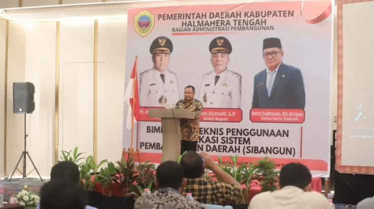 Pemkab Halteng Gelar Bimtek Sibangun Perkuat Tata Kelola Pembangunan