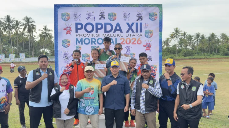 Atletik POPDA XII Cetak Bibit Juara, Tidore Pimpin Perolehan Medali