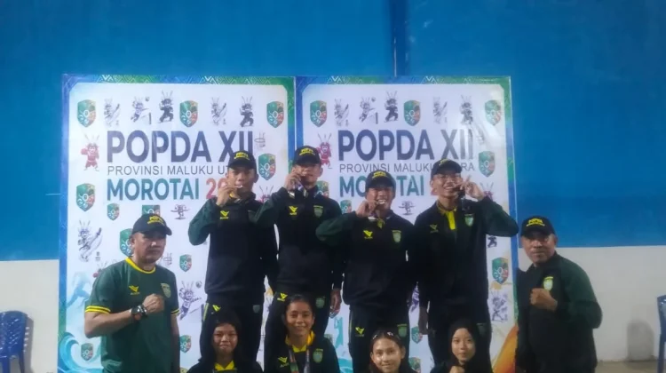 Badminton Sula Raih Satu Medali Perunggu di POPDA XII