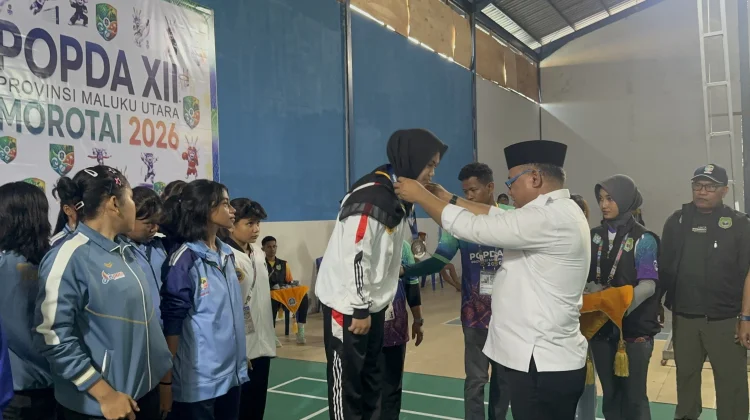 Sekprov Malut: Kekuatan Atlet Pelajar Bulu Tangkis Kini Lebih Merata di POPDA XII