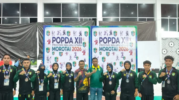 Cabor Pencak Silat Sula Koleksi 9 Medali, Uswatun Khasanah Raih Medali Emas