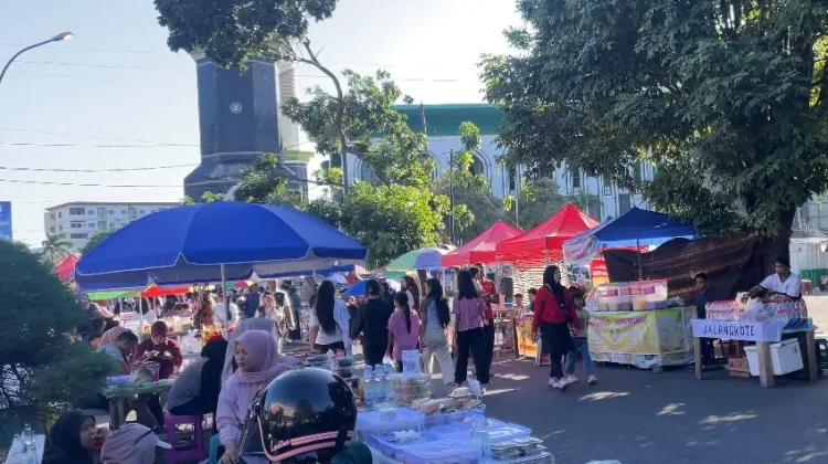 Antusiasme Serta Keluhan Pengunjung Mewarnai Gelaran Pasar Akhir Pekan