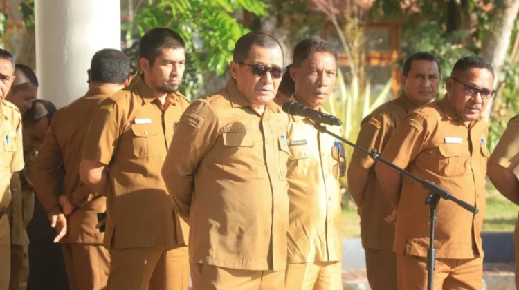 Sekda Halteng Ingatkan ASN Jaga Disiplin dan Sportivitas