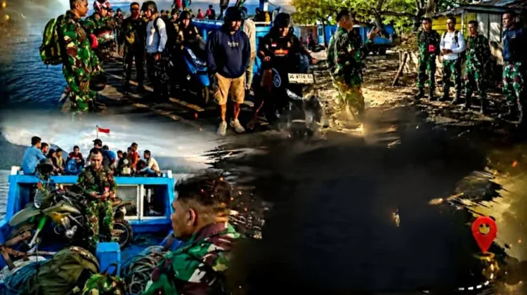 Personel TMMD ke-129 Kodim 1505/Tidore Diberangkatkan menuju Lokasi TMMD