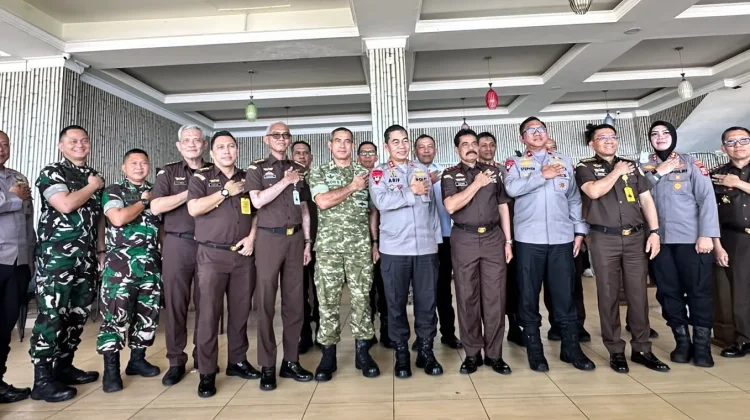 TNI-Polri dan Kejaksaan Kompak Perkuat Sinergitas di Maluku Utara