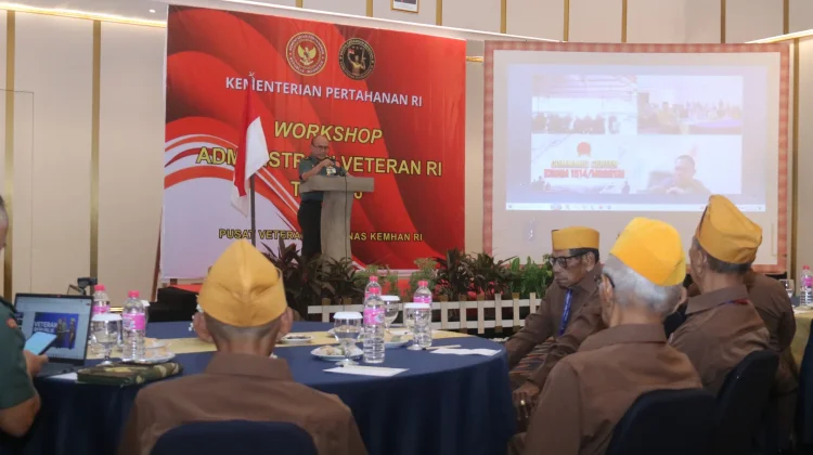 Pusat Veteran Bacadnas Gelar Workshop Administrasi Veteran RI TA. 2026 di Ternate