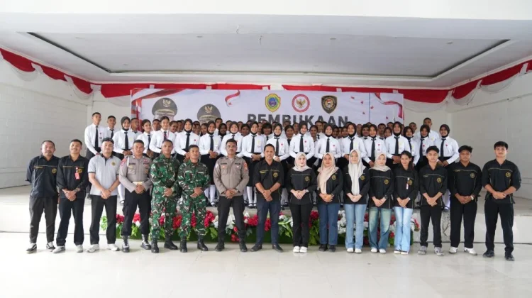 Wakil Bupati Resmi Buka Diklat Paskibraka Halteng Tahun 2026