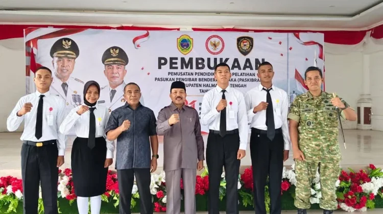 Tujuh Siswa Kemenag Halteng Lolos Paskibraka Kabupaten 2026