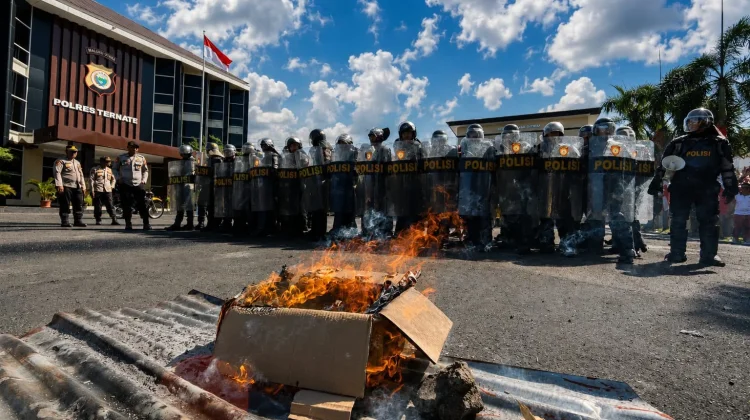 Pembinaan Kemampuan, Polres Gelar Latihan Rutin Dalmas
