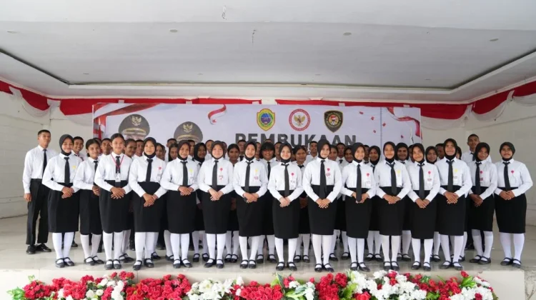 61 Pelajar Lolos Seleksi Paskibraka Kabupaten Halmahera Tengah, Tahun 2026