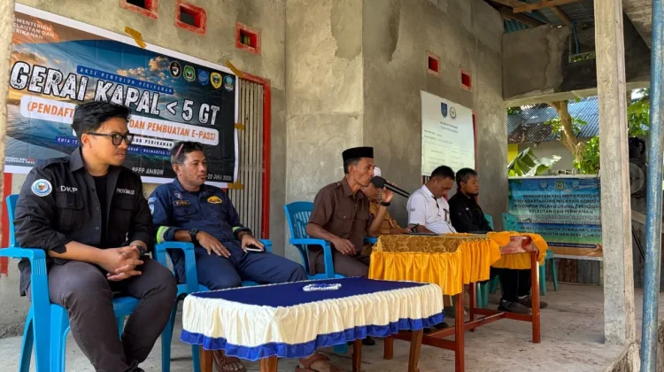 Gerai Kapal di Bawah 5 GT Permudah Nelayan Urus Pendaftaran dan E-Pass
