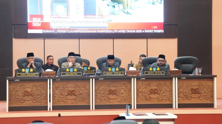DPRD Kota Ternate Sahkan LPP APBD 2025
