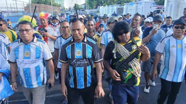 Setelah dari Morotai, Presiden Fans Argentina Tidore Kembali Batobo di Tugulufa