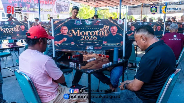 Turnamen Domino Morotai Didorong Jadi Penggerak Wisata dan Ekonomi Lokal