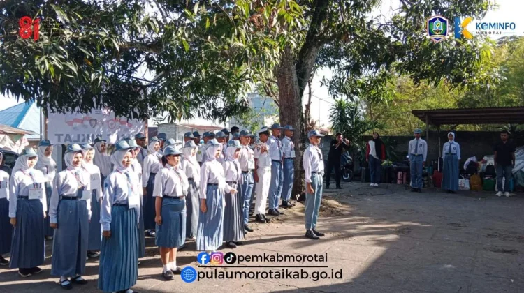 Calon Paskibraka Morotai Mulai Jalani Karantina menuju HUT Ke-81 Kemerdekaan RI