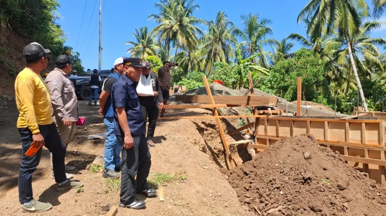 Proyek Jembatan Ake Busale Dikebut, Progres Pekerjaan Melampaui Target