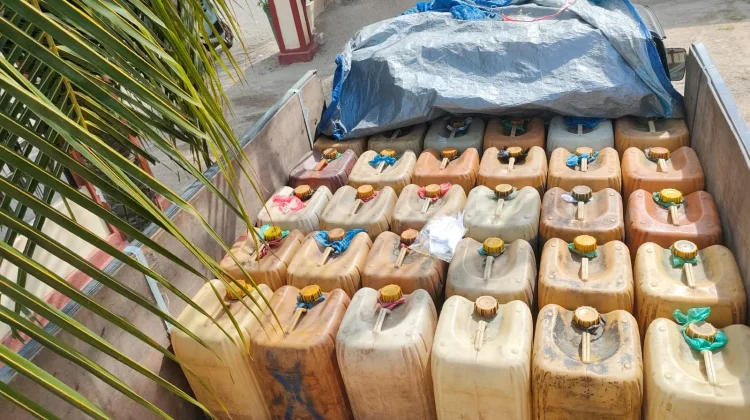 Polsek Weda Gagalkan Penyelundupan 1,55 Ton BBM Ilegal dari Sofifi