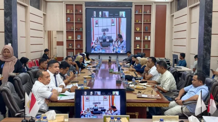 Wabup Halteng Pimpin Evaluasi Program CKG, Targetkan Cakupan 90 Persen