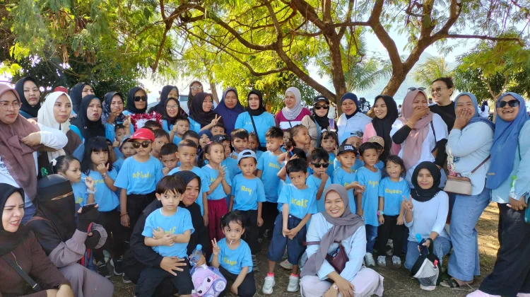 PAUD Barunawati Meriahkan Jalan Sehat Hari Anak Nasional 2026 di Ternate