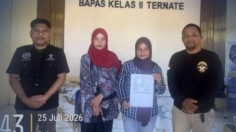 Bapas Ternate Terima Klien Integrasi Pembebasan Bersyarat