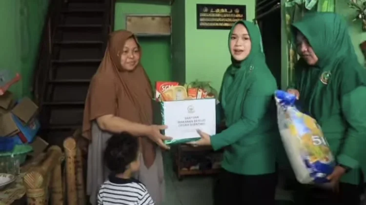 Persit Kodim Ternate Salurkan Bantuan Gizi Cegah Stunting
