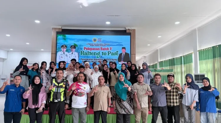 Pemkab Halteng Berangkatkan Peserta Halteng to Pare Batch V