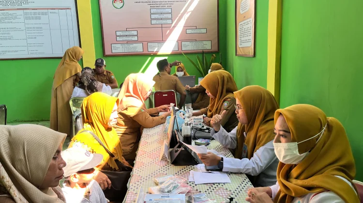 Jemput Bola, Puskesmas Wai IPA Genjot CKG di Perkantoran