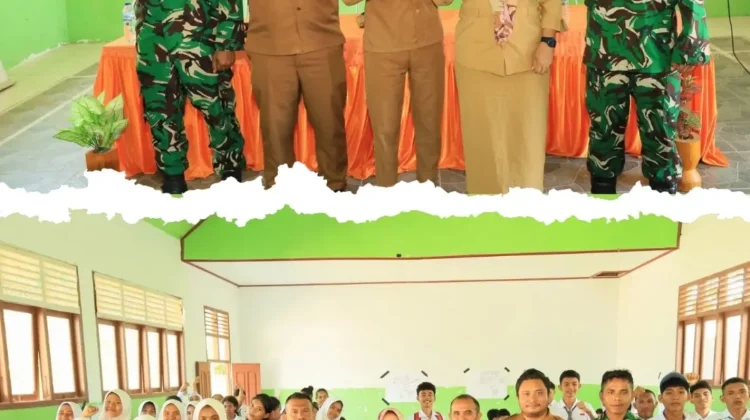Satgas TMMD ke-129 Kodim 1505/Tidore Gelar Penyuluhan Bahaya Narkoba