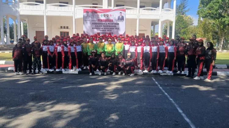 Pasukan Paskibraka Kepulauan Sula Dijadwalkan Masuk Karantina Besok