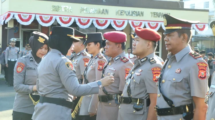 Wakapolres, Kasat Reskrim hingga 2 Kapolsek di Ternate Resmi Berganti