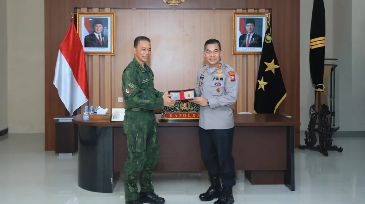 Kapolda dan Pangkogabwilhan III Perkuat Sinergi Keamanan Malut