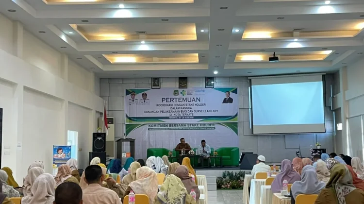 Dinkes Kota Ternate Gelar Koordinasi Sukseskan BIAS dan KIPI