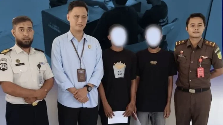 Bapas Ternate Terima Dua Klien Pidana Pengawasan dari Kejaksaan