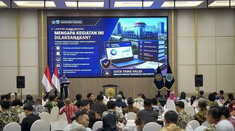 Kanwil Ditjenpas Malut Ikuti Rekonsiliasi Data Hukuman Disiplin Pegawai Nasiona