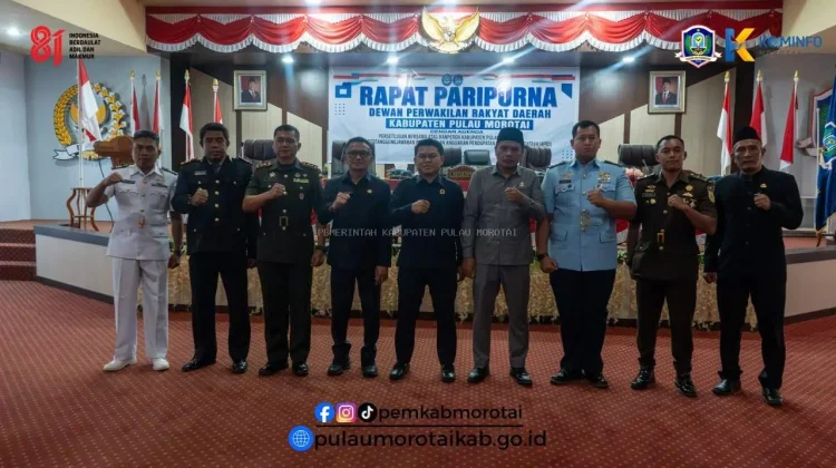 DPRD Pulau Morotai Setujui Ranperda Pertanggungjawaban APBD 2025