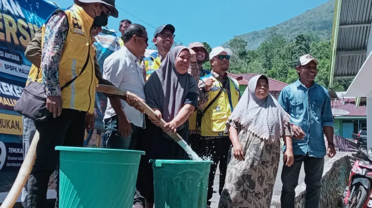 Kolaborasi Kementerian PU dan PDAM Bantu Warga Tidore Atasi Krisis Air Bersih