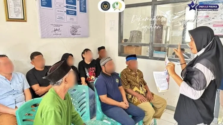 Lapas Tobelo Gandeng Puskesmas Gorua Layani Kesehatan Warga Binaan