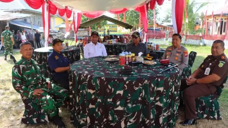 Kapolres Sula Ikuti Launching Emas Hijau 1 Juta Pohon Sukun