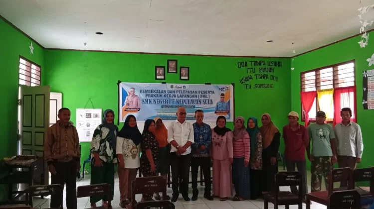 17 Siswa SMK Negeri 7 Kepulauan Sula Dilepas Ikuti PKL di PLN dan Bengkel