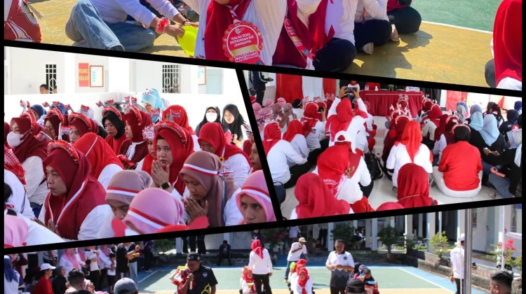 Bapas Ternate Ikuti Perlombaan HUT Kemerdekaan Bersama PIPAS Malut
