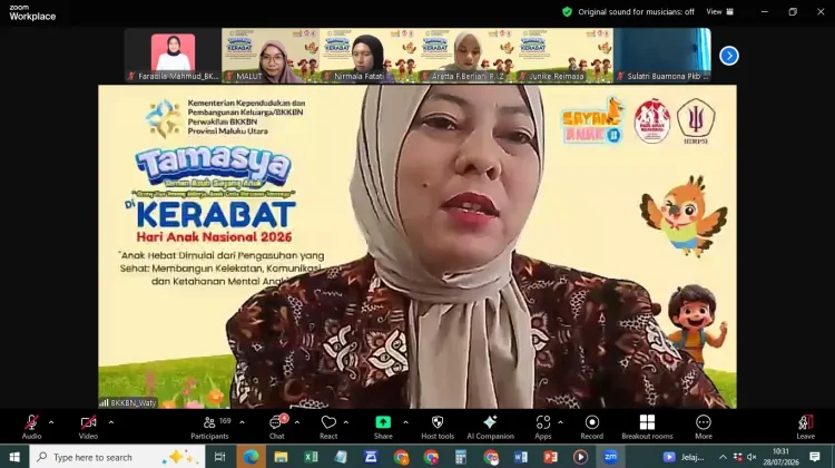 Kemendukbangga Malut Perkuat Pengasuhan Positif Peringati HAN 2026