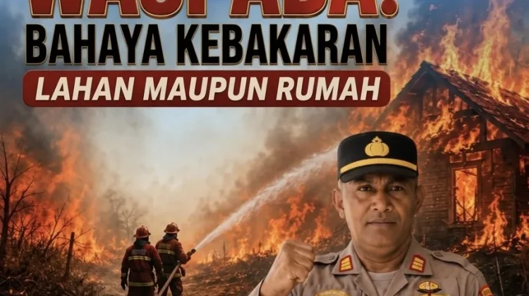El Niño Berkepanjangan, Polsek Ternate Utara Imbau Warga Waspada Kebakaran