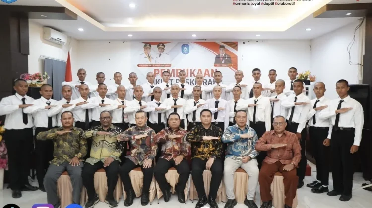 Bupati Halmahera Utara Resmi Buka Diklat Paskibraka 2026