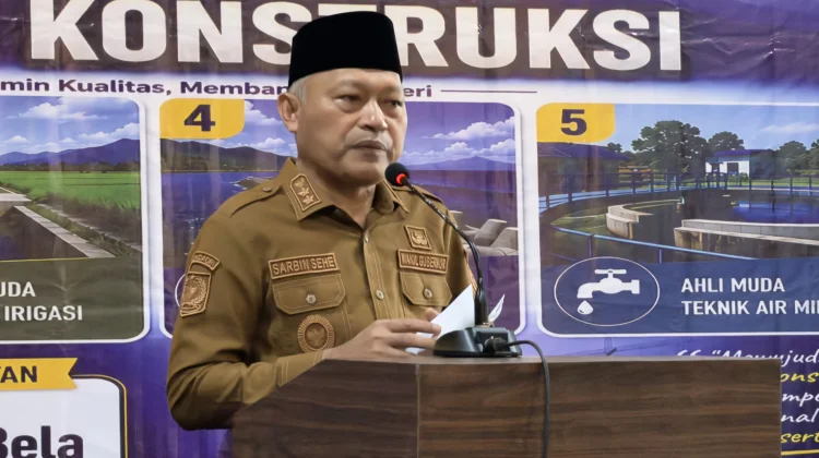 Wagub Sarbin: Sertifikat Kompetensi Tak Cukup, Infrastruktur Butuh Integritas