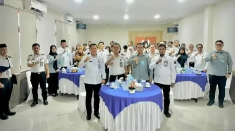 Lapas Sanana Perkuat Sinergi Lintas Instansi melalui Penandatanganan PKS