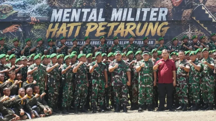 Pangdam Pattimura Tekankan Mental PRIMA saat Tinjau Kesiapan Prajurit di Halsel