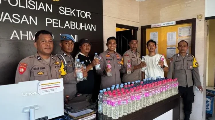 Penyelundupan Ratusan Botol Miras Cap Tikus ke Ternate Kembali Digagalkan